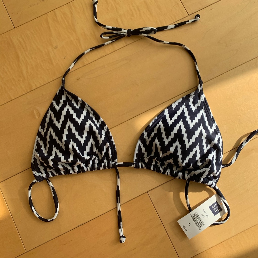 Striped Bikini Top